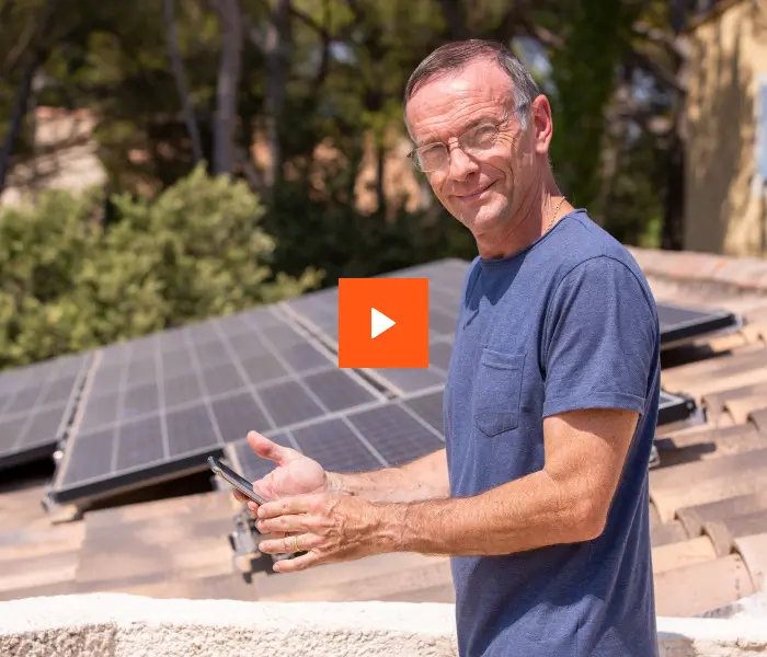 client EDF solutions solaires lancement vidéo