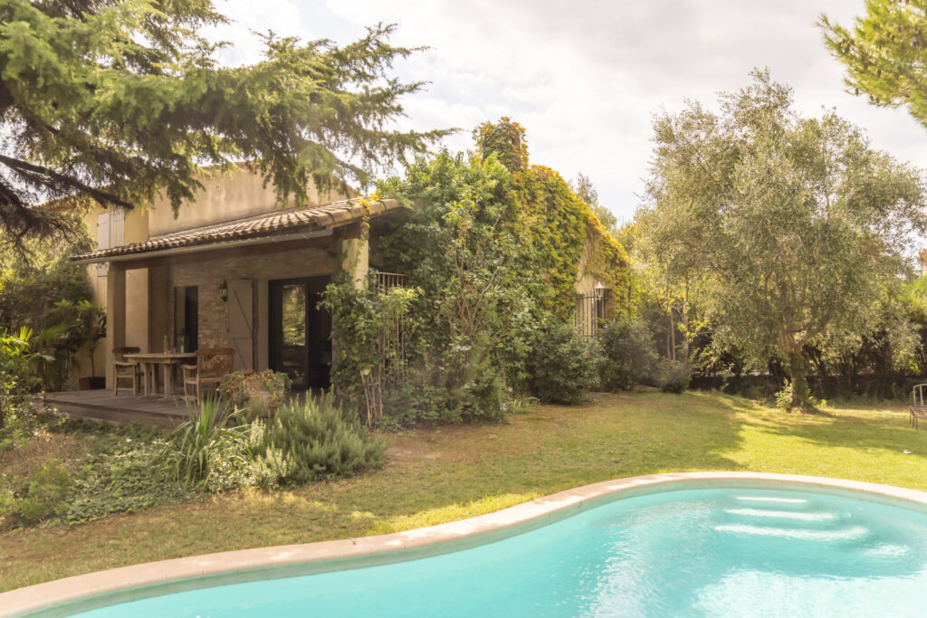 maison avec piscine