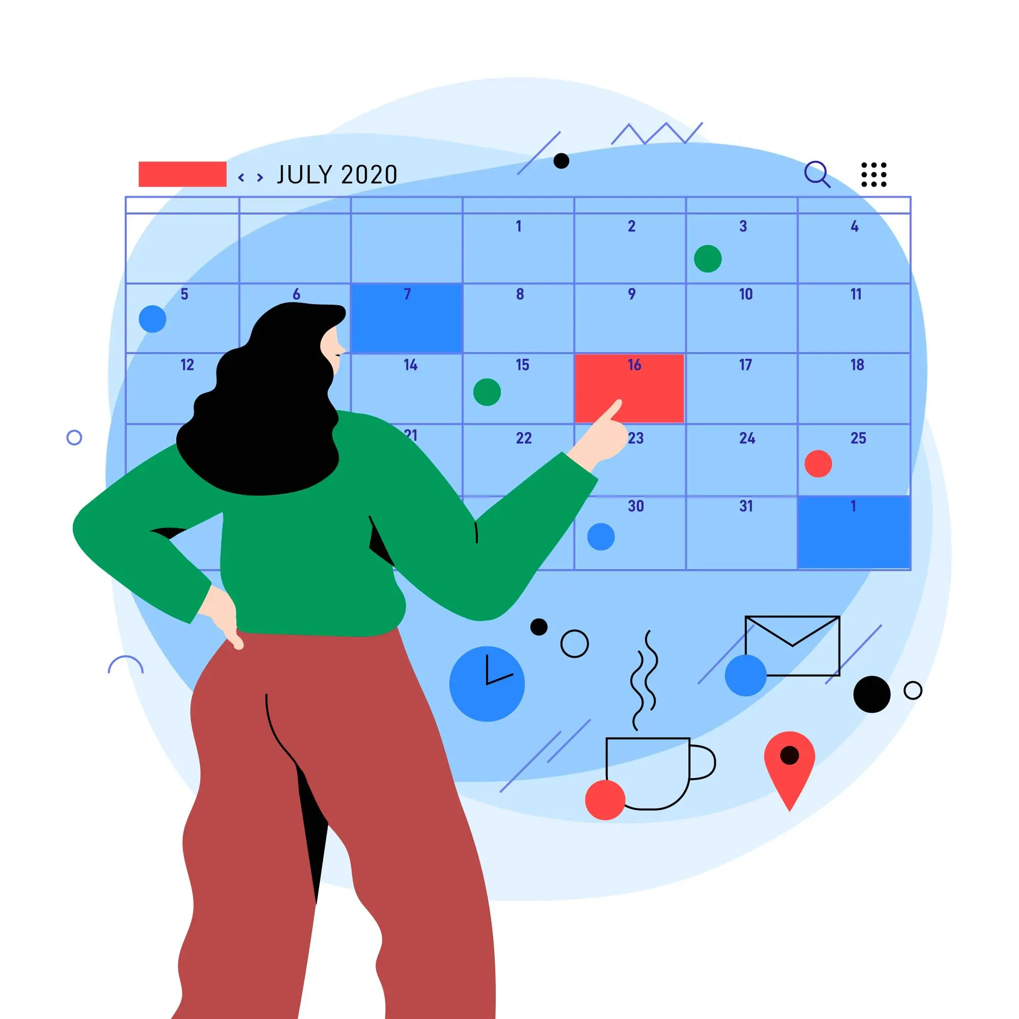 calendrier tempo
