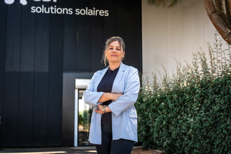 Isabelle, responsable régionale des ventes chez EDF solutions solaires